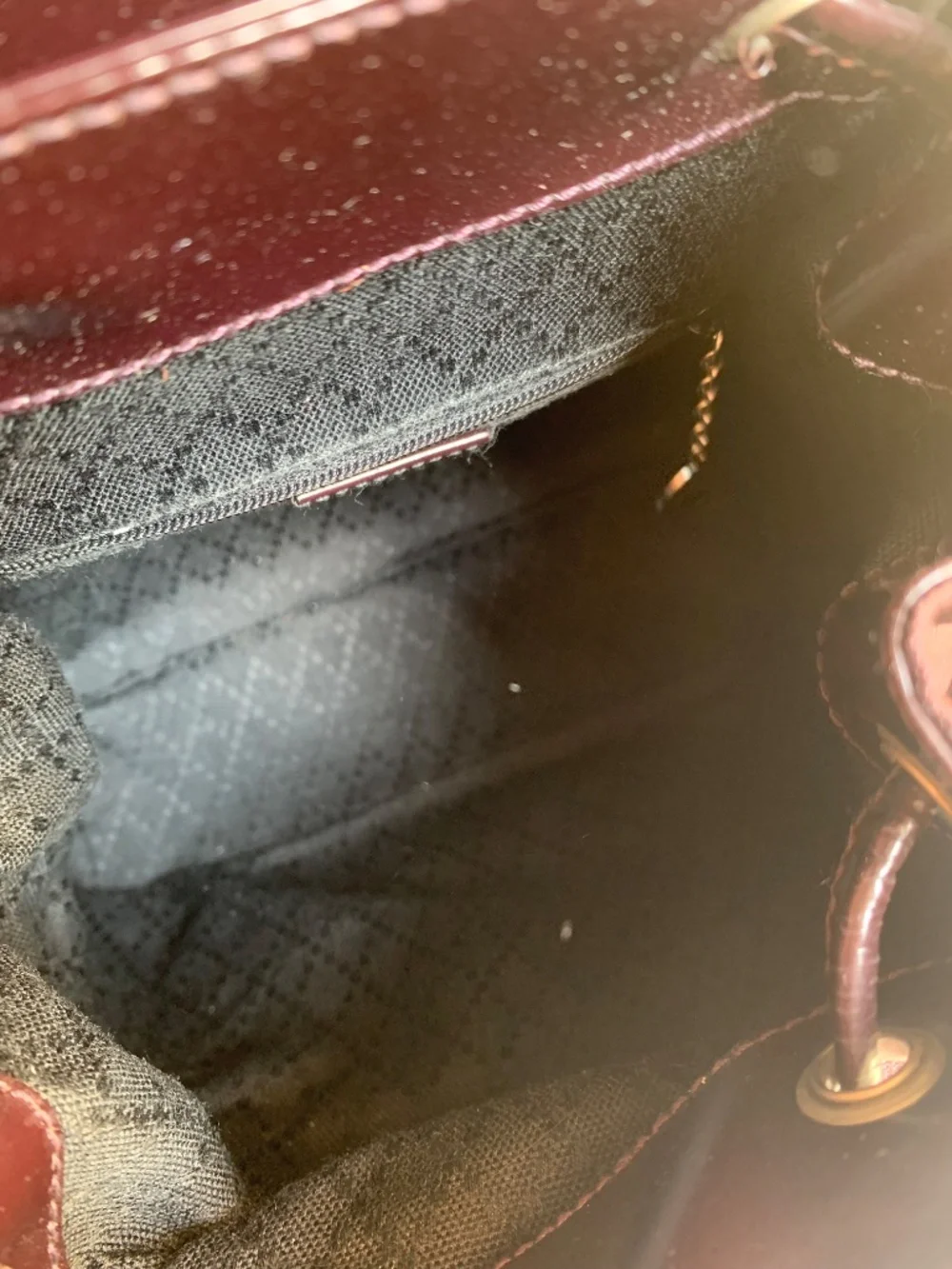 Gucci Bamboo mini Backpack Nylon/Leather